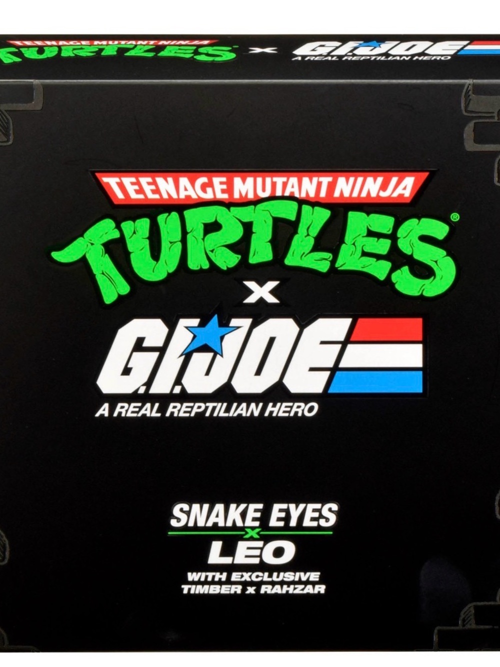 2026 SDCC EXCLUSIVE TMNT X G.I.JOE Snake Eyes x Leo Collector Box -